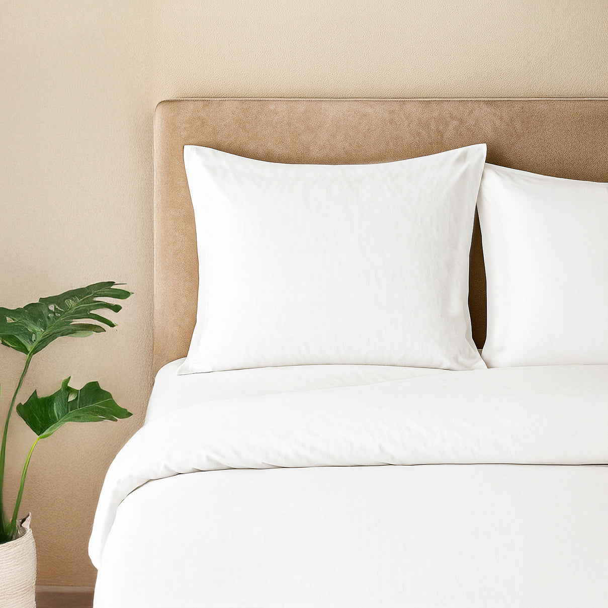 Bamboo Duvet Cover White - Single 7880261 2