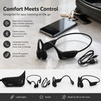 On-Ear and Over-Ear Headphone (Size 15x5 cm) - Black