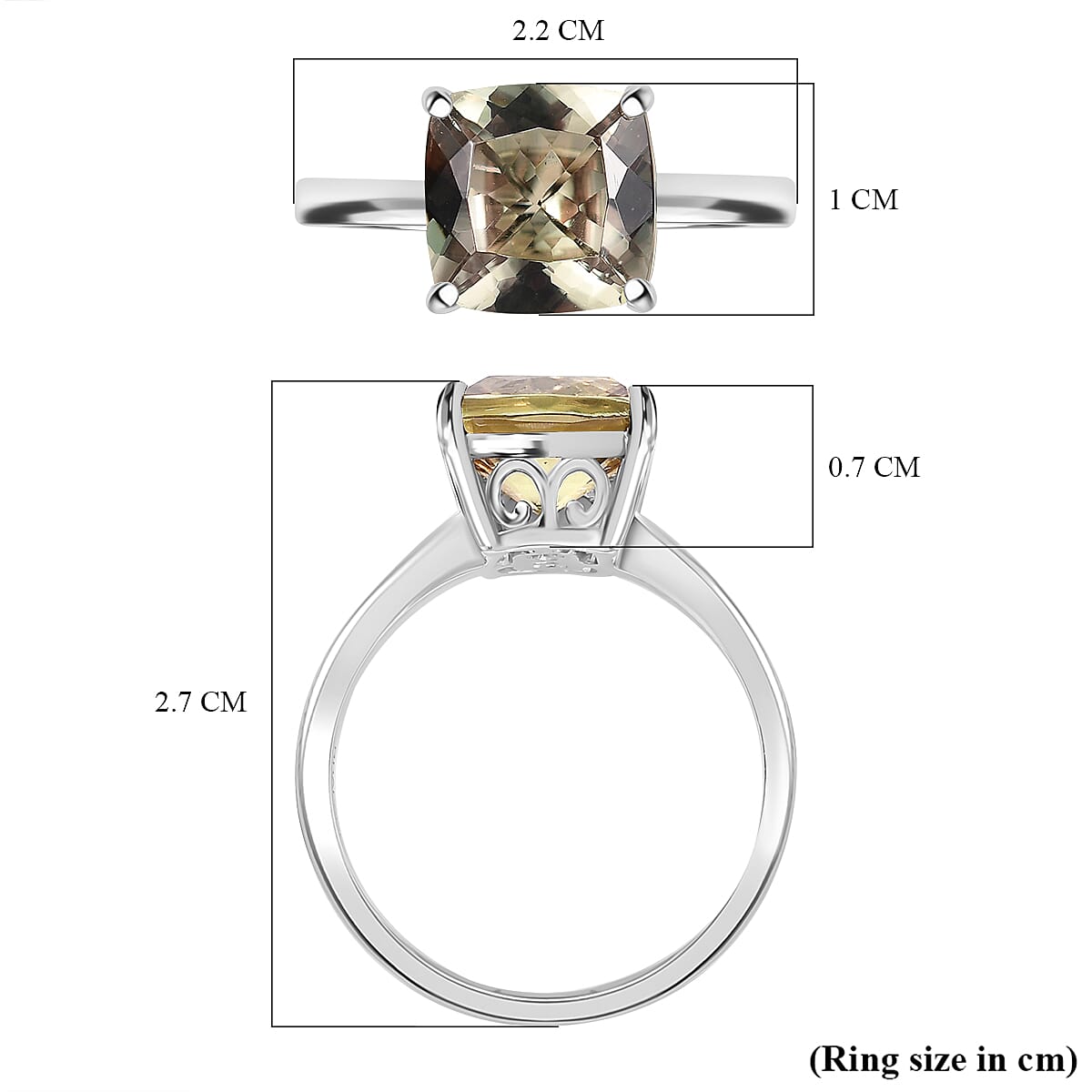 RHAPSODY 950 Platinum AAAA Turkizite Solitaire Ring 3.20 ct. 7883273 5
