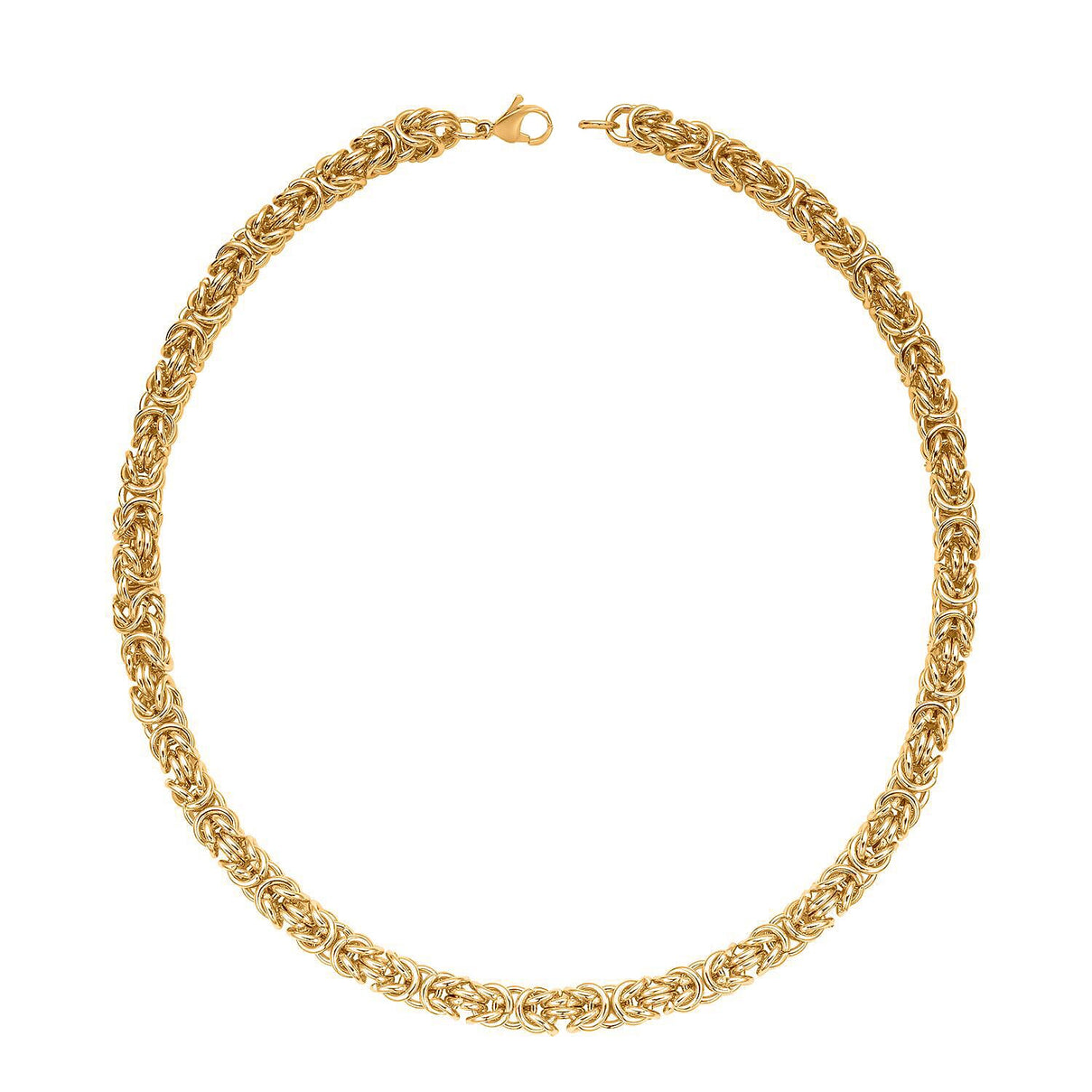 Byzantine Necklace (Size - 20) with Lobster Clasp in Yellow Tone 7885152 0