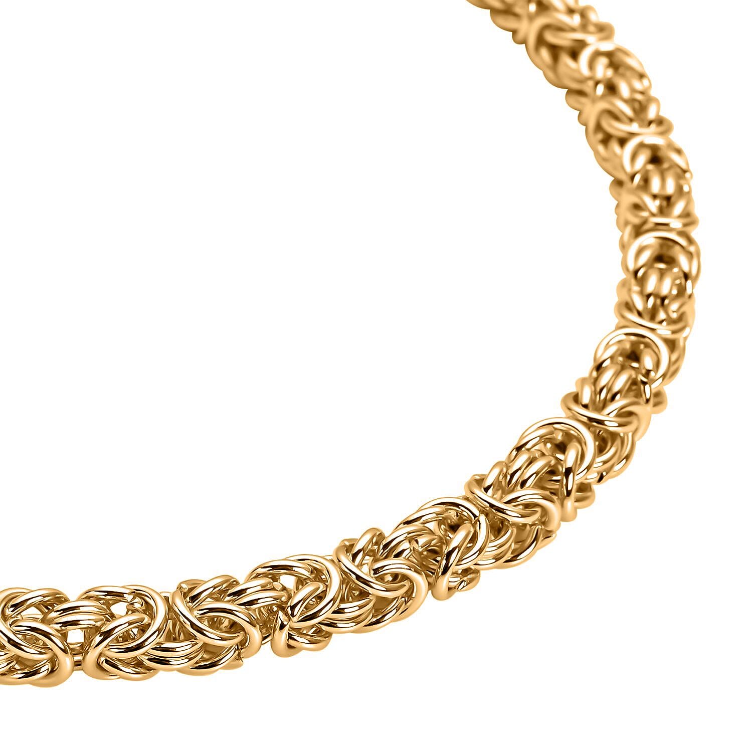 Byzantine Necklace (Size - 20) with Lobster Clasp in Yellow Tone 7885152 3