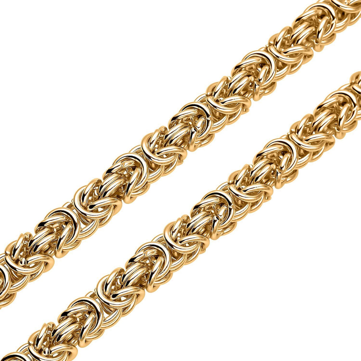 Byzantine Necklace (Size - 20) with Lobster Clasp in Yellow Tone 7885152 4