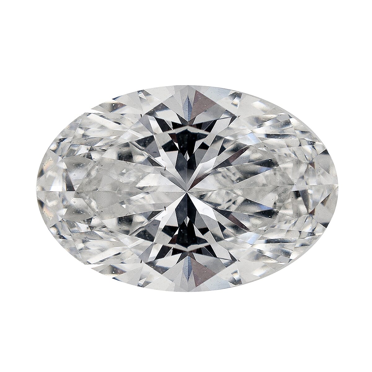LUXURIANT 5 Ct. Loose Lab Grown Diamond in Oval Shape, IGI Certified (VS-G) 7893369 0