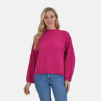 La Marey 100% Cotton Round Neck Jumper (Size 16 to 18) -  Red_7898092