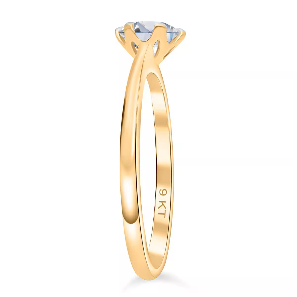 Luxuriant Diamond-0.75 Ct. Lab Grown Diamond Solitaire Ring in 9K, SGL Certified 7905126 3