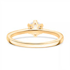 JCK Vegas Closeout Luxuriant Diamond  - 9K Yellow Gold SGL Certified VS- EF Lab Grown Diamond Ring_7905126_4