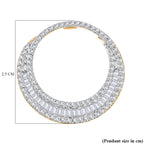 9K Yellow Gold Pendant  White Diamond Ct 1.08_7926204_4