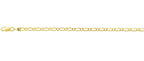 9K Yellow Gold  Bracelet With Lobster Clasp (Size - 7.5)