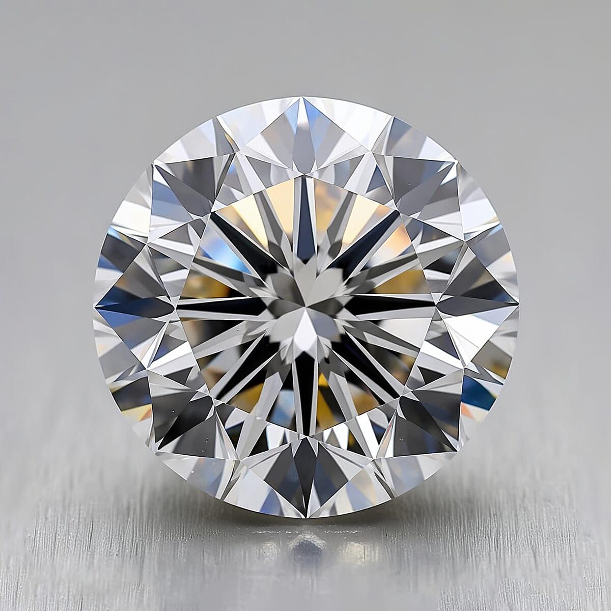 Luxuriant Diamond - IGI Certified Lab Grown Diamond (VS2-G) in Round Shape 3.00  Ct. 7926975 4