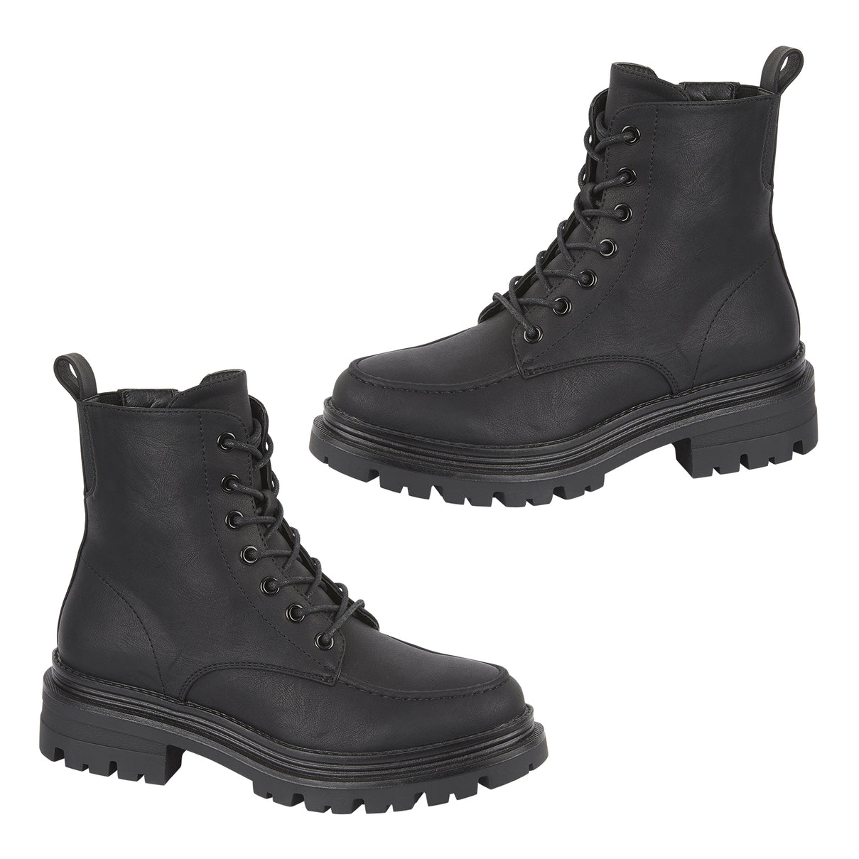 JO and JOE Montreal Lace-Up Military Style Ankle Boots V32519706 0