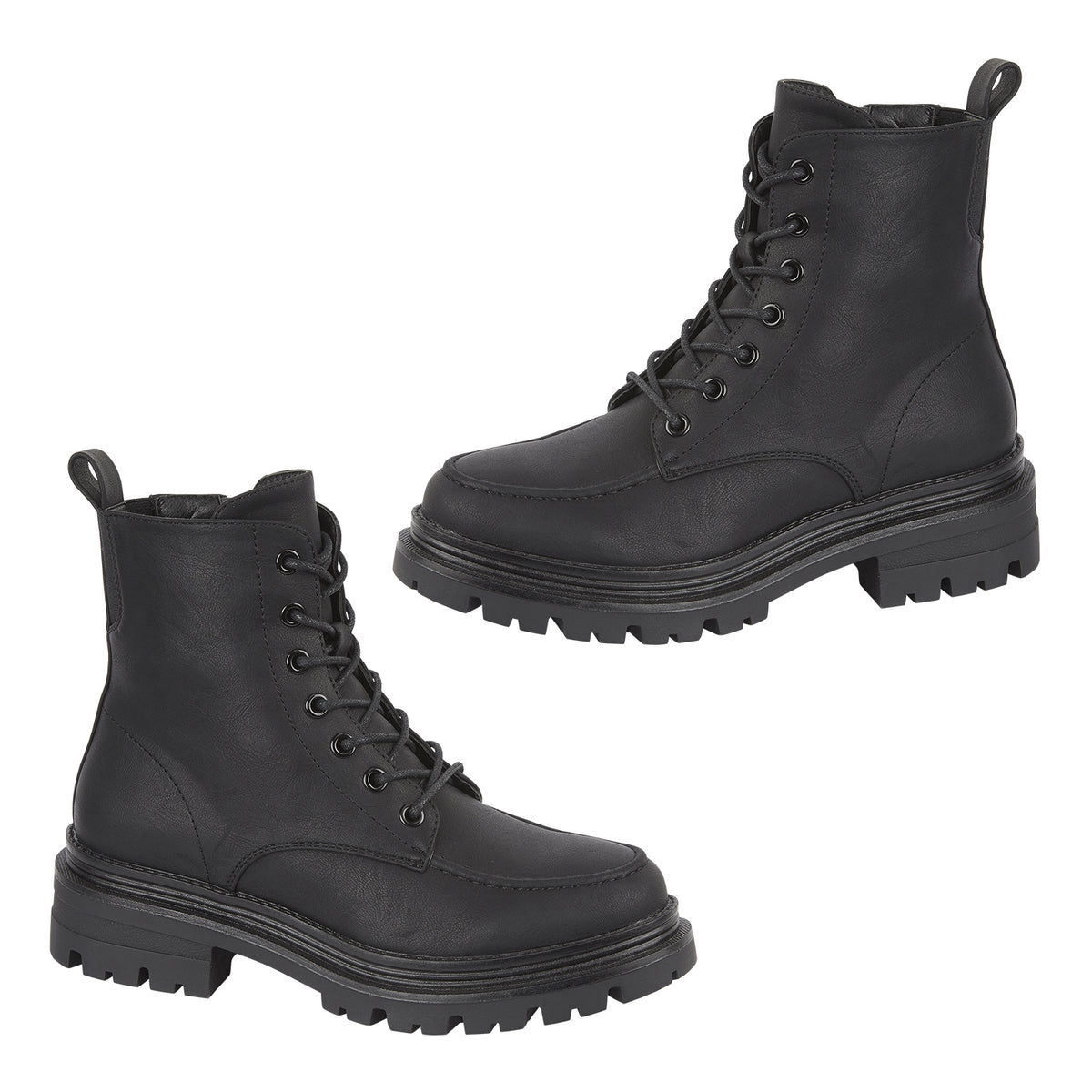 JO and JOE Montreal Lace-Up Military Style Ankle Boots V32519706 0