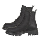 JO and JOE Montreal Lace-Up Military Style Ankle Boots (Size 4) - Black_7930470_2