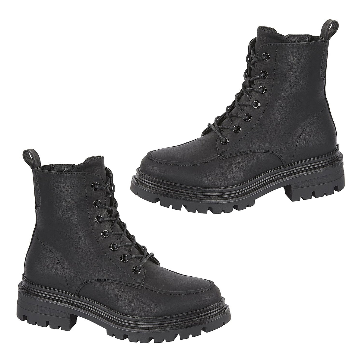 JO and JOE Montreal Lace-Up Military Style Ankle Boots V32577419 0