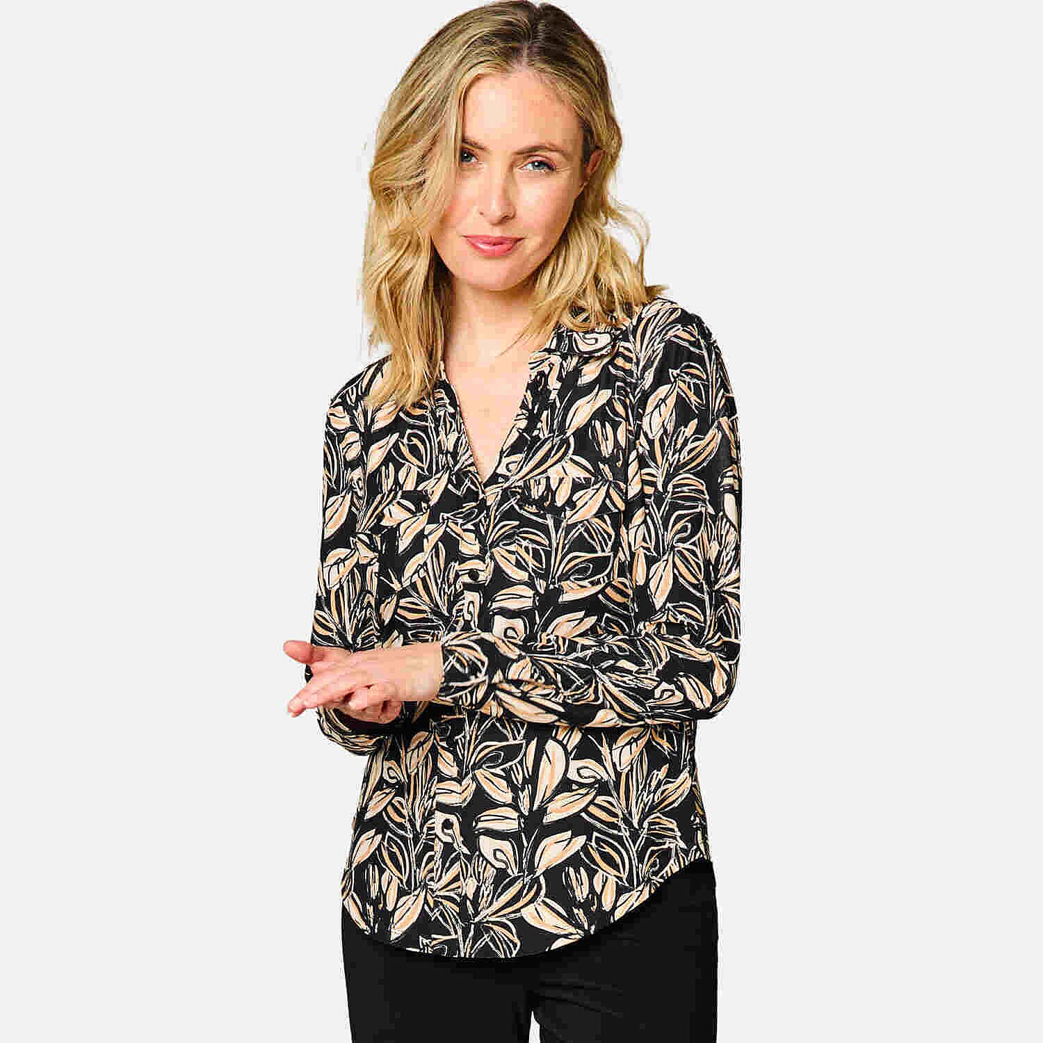 Emreco Long Sleeve Printed Blouse V32513764 1