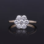 Luxuriant - Lab Grown Diamond (SI/GH) Pressure Set Ring in 18K Vermeil Yellow Gold Plated Sterling Silver 0.51 Ct._7932665_2