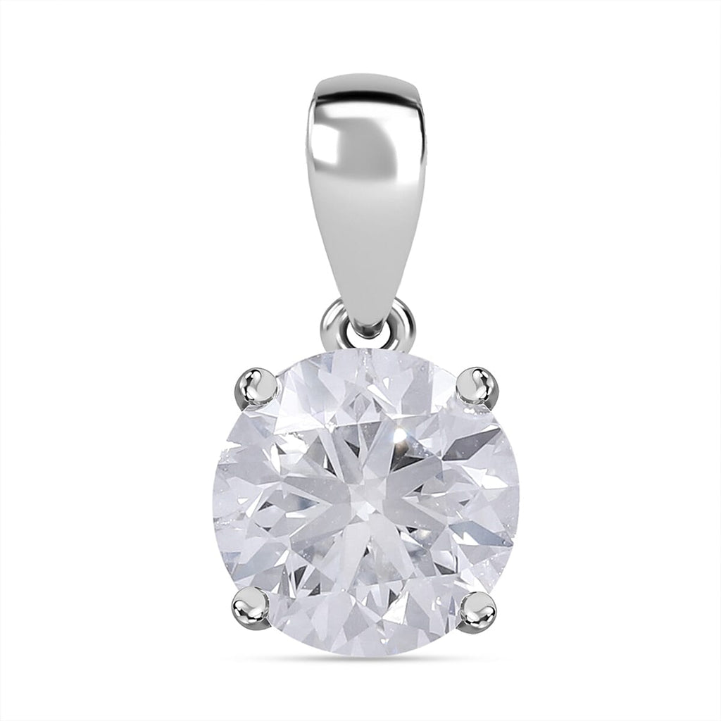 Luxuriant Diamond - 950 Platinum SGL Certified (VS-G-H) Lab Grown Diamond Pendant 2.00 Ct.