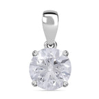 Luxuriant Diamond - 950 Platinum SGL Certified (VS-G-H) Lab Grown Diamond Pendant 2.00 Ct.