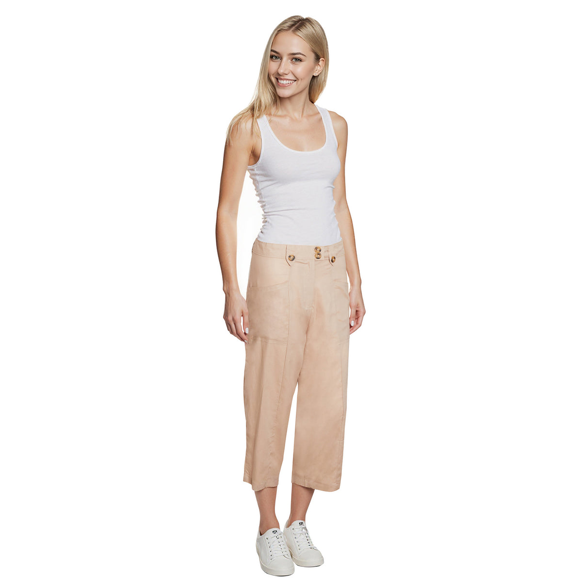 La Marey Wide-Leg Cropped Relaxed Fit Trousers V32701806 0
