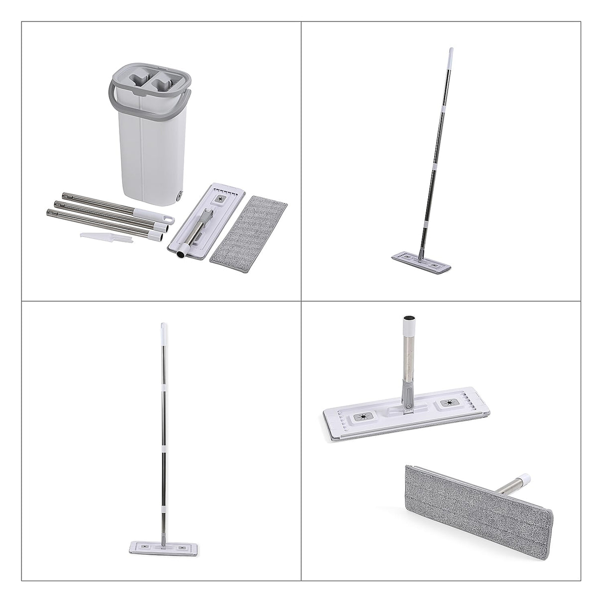 3-IN-1 Flat Mop with Bucket 7948635 8