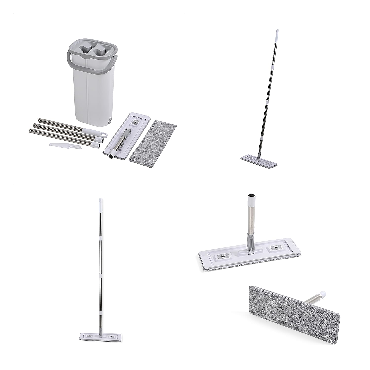 3-IN-1 Flat Mop with Bucket 7948635 8