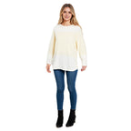 La Marey Cotton Knitted Top - Mustard_7948937