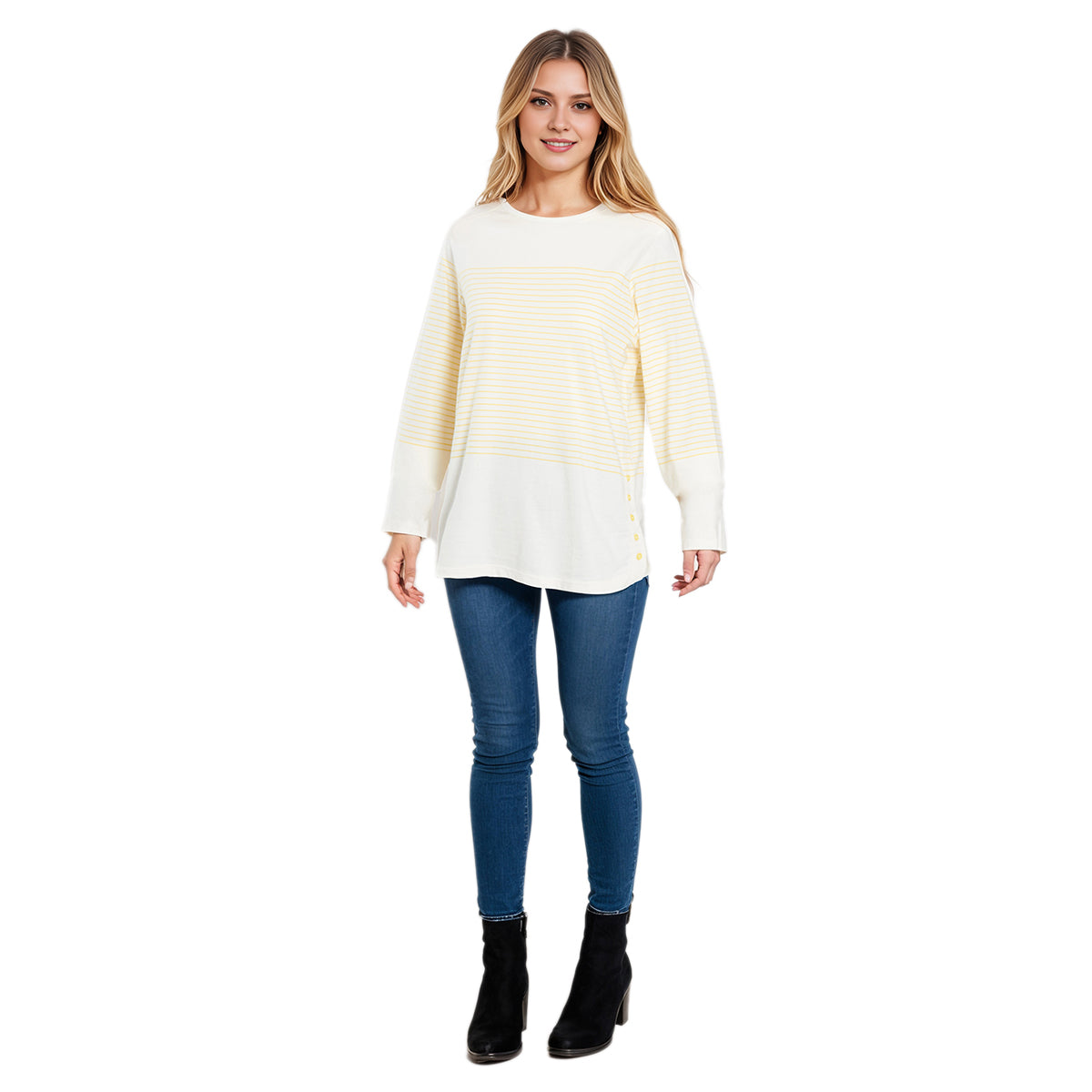 La Marey Cotton Knitted Top - Mustard V32519708 0