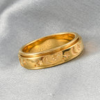 18K Vermeil Yellow Gold Plated Sterling Silver Band Ring_7951602_1