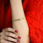 Maestro Collection - 9K Yellow Gold Reversible Mesh Bangle (Size-7- 8in)_7951862_1