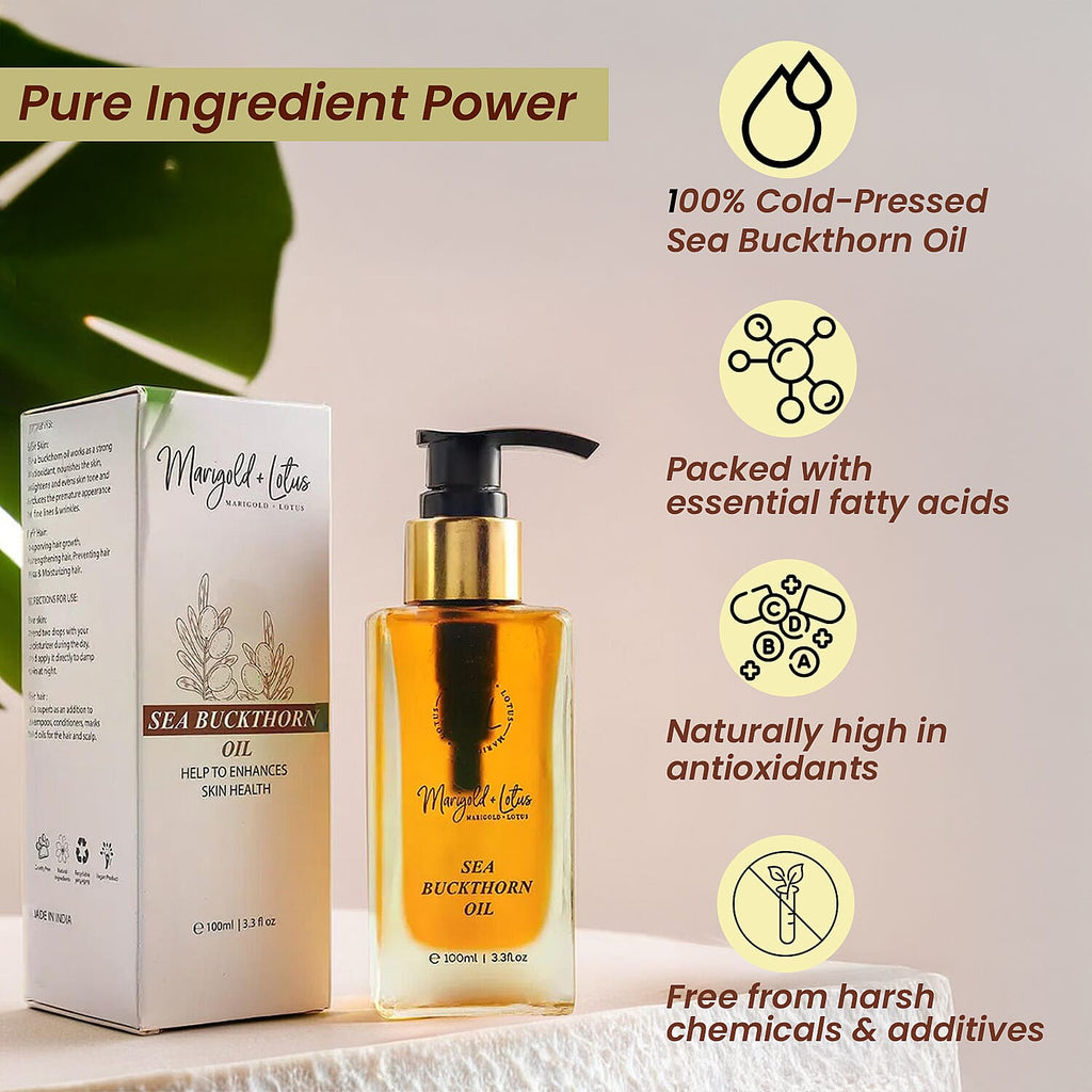Marigold - Lotus Sea Buckthorn Oil 100 ml