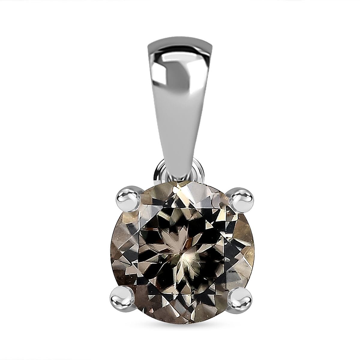 RHAPSODY 950 Platinum  AAAA Turkizite Solitaire Pendant 1.02 Ct 7954272 0