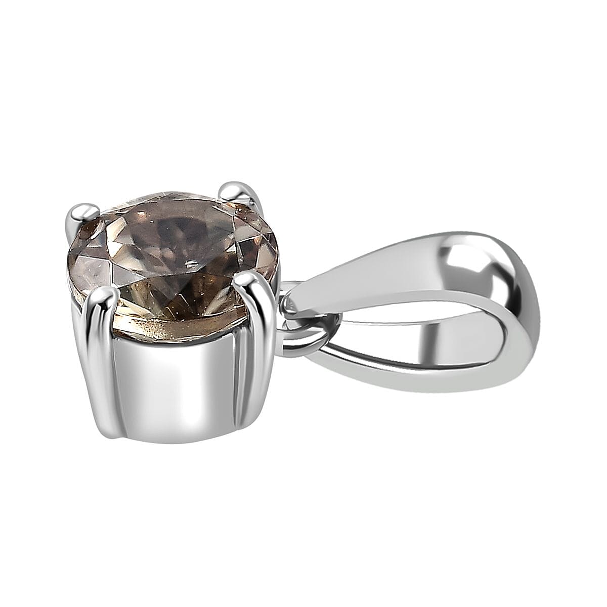 RHAPSODY 950 Platinum  AAAA Turkizite Solitaire Pendant 1.02 Ct 7954272 4