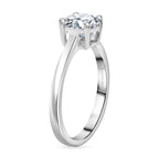 Luxuriant - 18K White Gold SGL Certified (VS-E/F) Lab Grown Diamond Solitaire Ring 1.00 Ct._7956280_3