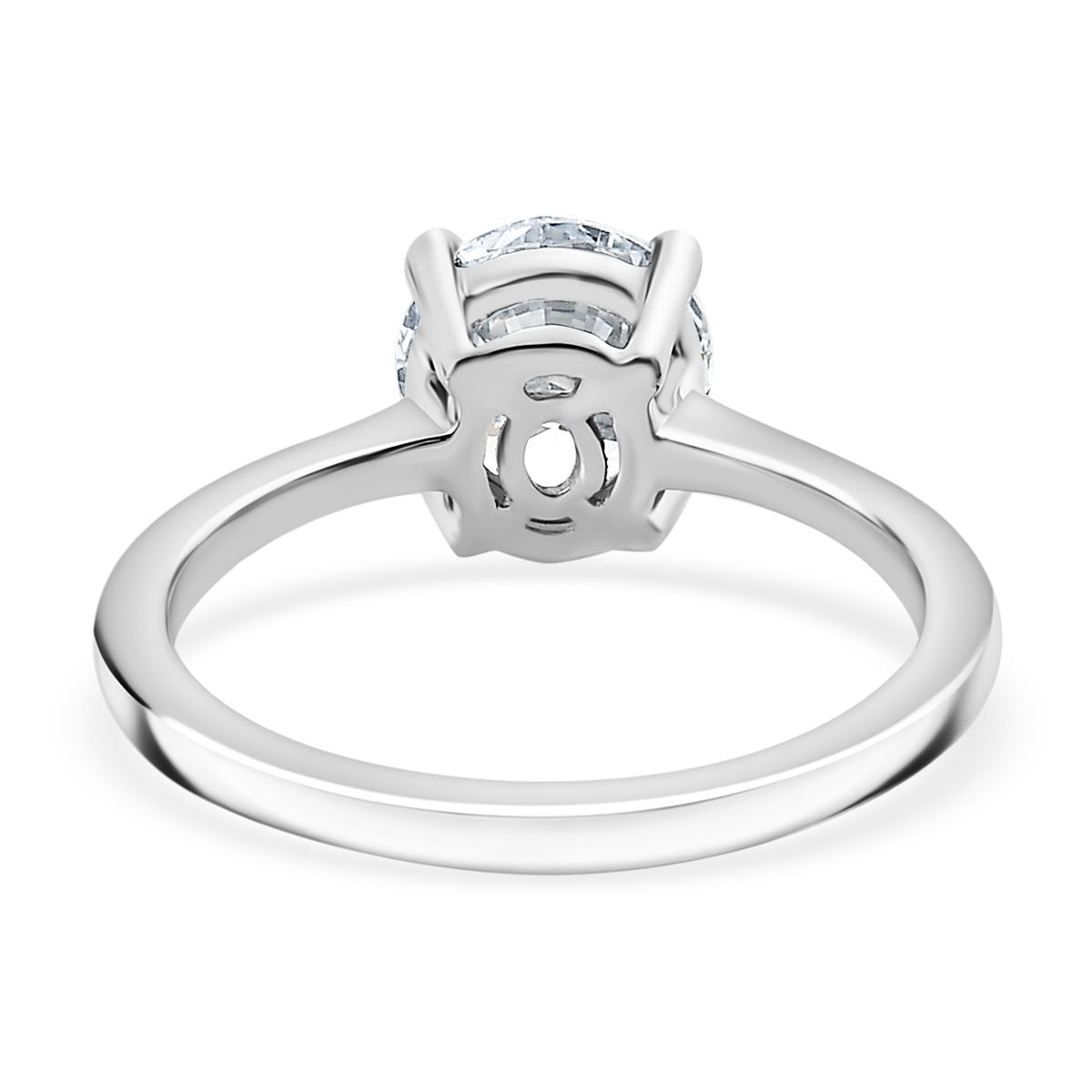 1.Ct Luxuriant - 18K White Gold SGL Certified (VS-E-F) Lab Grown Diamond Solitaire Ring 1.00 Ct. V32500872 5