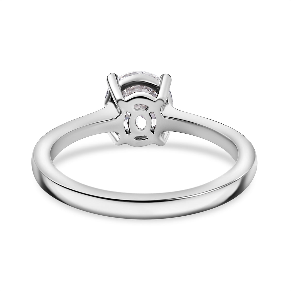 LUXURIANT 950 Platinum SGL Certified Lab Grown Diamond (VS-E/F) Solitaire Ring 1.02 Ct 7956289 5