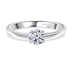 Luxuriant - 950 Platinum SGL Certified Lab Grown Diamond (VS/EF) Solitaire Ring 0.50 Ct, Platinum Wt. 3.70 Gms_7957860