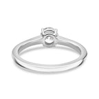 Luxuriant - 950 Platinum SGL Certified Lab Grown Diamond (VS/EF) Solitaire Ring 0.50 Ct, Platinum Wt. 3.70 Gms_7957860_4