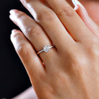 Luxuriant - 9K White Gold SGL Certified Lab Grown Diamond (VS/EF) Solitaire Ring 0.50 Ct._7957870_2