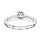 Luxuriant - 9K White Gold SGL Certified Lab Grown Diamond (VS/EF) Solitaire Ring 0.50 Ct._7957870_4