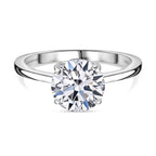Luxuriant - 950 Platinum IGI Certified Lab Grown Diamond (VS-E/F) Solitaire Ring 1.50 Ct._7957875