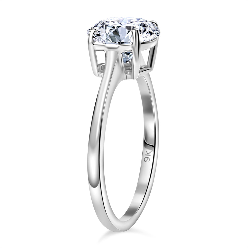 Luxuriant - 950 Platinum IGI Certified Lab Grown Diamond (VS-E/F) Solitaire Ring 1.50 Ct._7957875_3