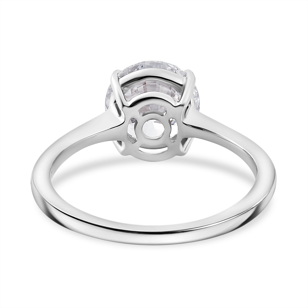 LUXURIANT 1.5 Ct. Lab Grown Diamond Solitaire Ring in 950 Platinum, SGL Certified V32569626 5