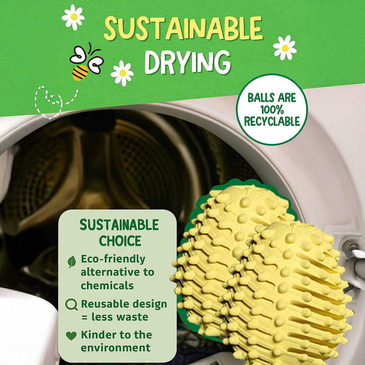 Ecoegg Fragrance-Free Dryer Eggs V32366267 2