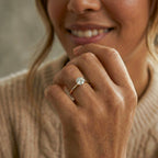 Luxuriant - 9K Yellow Gold SGL Certified Lab Grown Diamond (VS/G-H) Solitaire Ring 1.00 Ct._7965995_1