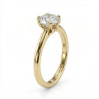 Luxuriant - 9K Yellow Gold SGL Certified Lab Grown Diamond (VS/G-H) Solitaire Ring 1.00 Ct._7965995_3