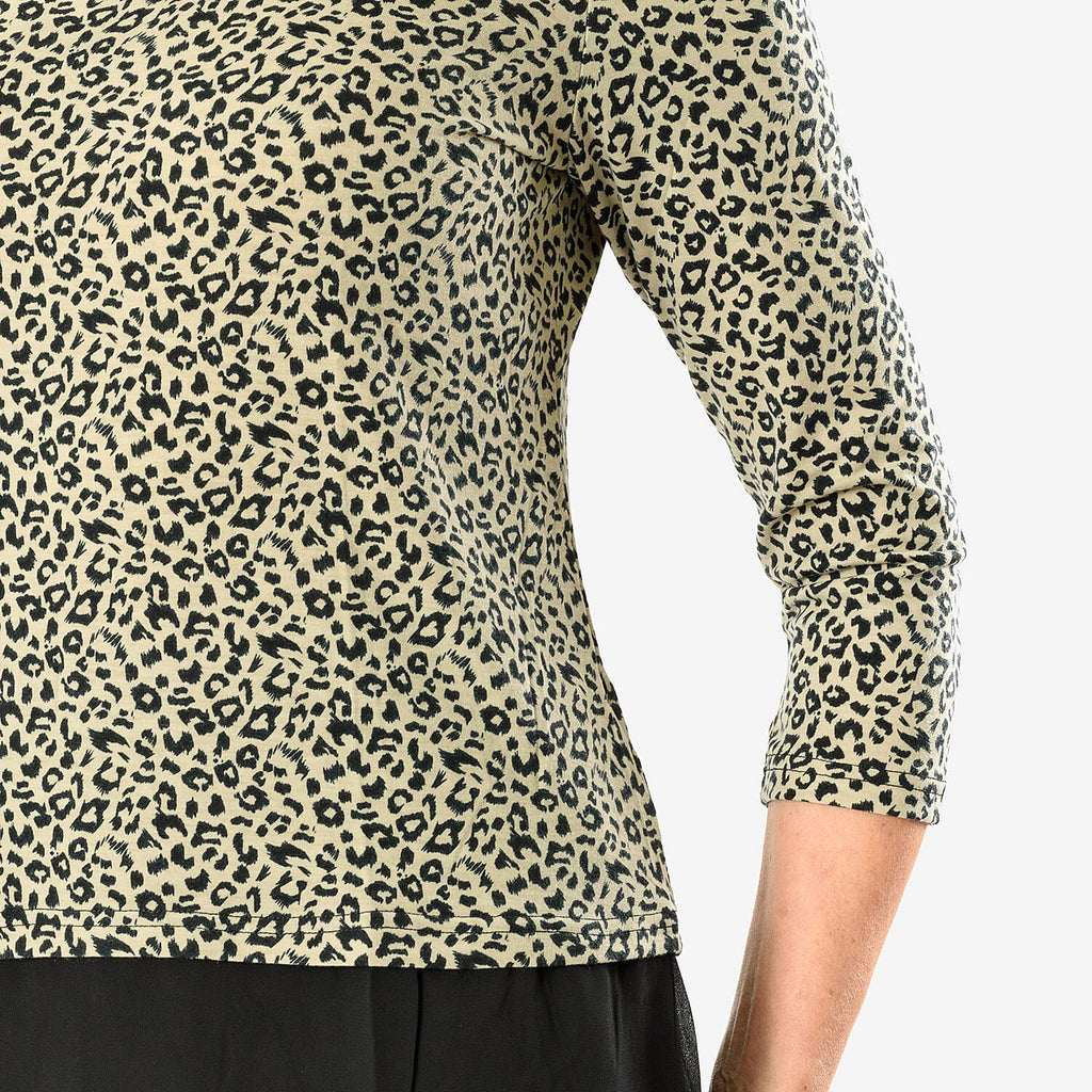 Auburn Animal Print Top (Size 12 to 14)  - Beige_7966050_4