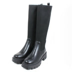 Emma Lisa Ladies Long Leg Boots (Size 6) - Black_7967081_1