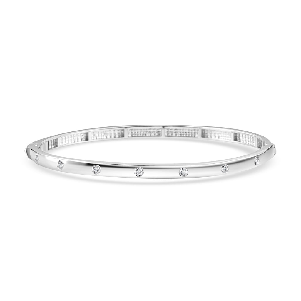 Mega Closeout Deal - Black Diamond Bangle (Size 7.5)_7967484
