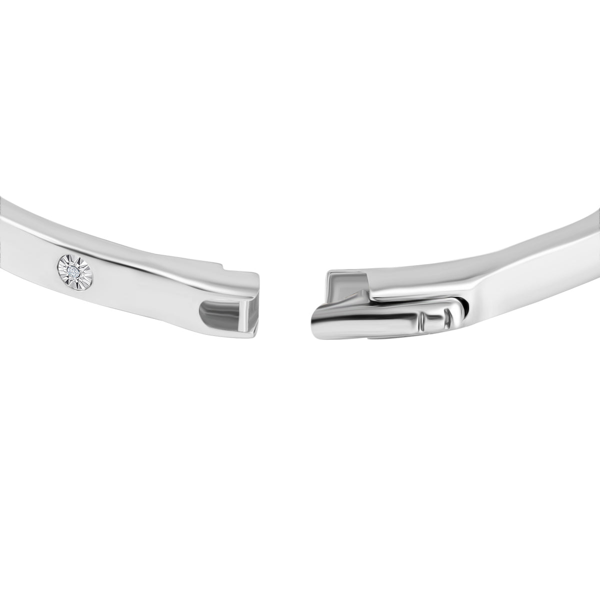 Mega Closeout Deal - Black Diamond Bangle (Size 7.5) V32627341 2