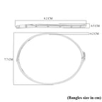 Mega Closeout Deal - Black Diamond Bangle (Size 7.5)_7967484_3