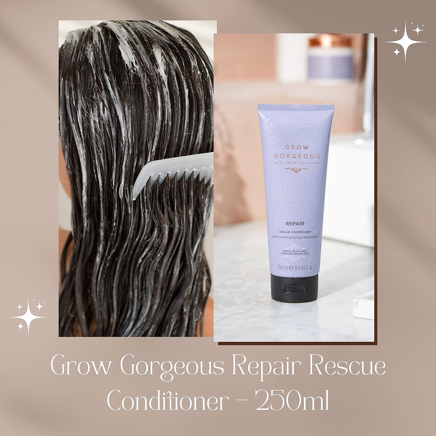 Grow Gorgeous Repair Rescue Conditioner â€“ 250ml 7967663 1